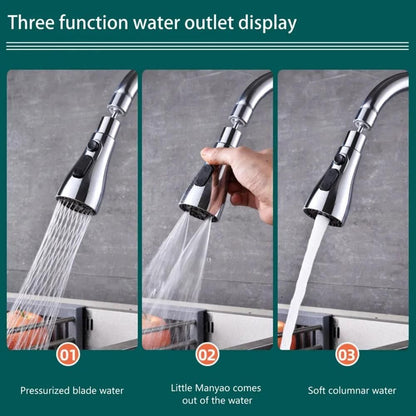 3-Mode Water-Saving Kitchen Faucet