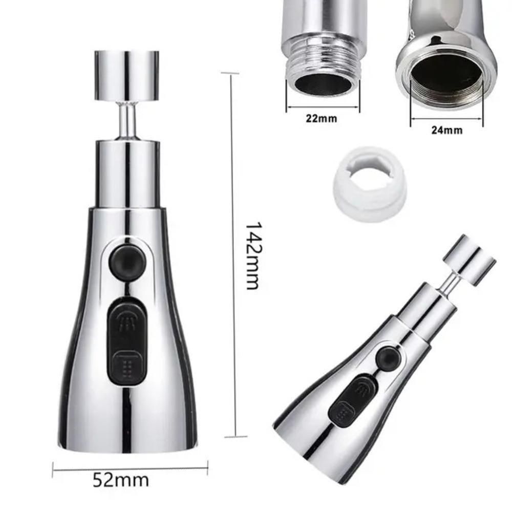 3-Mode Water-Saving Kitchen Faucet