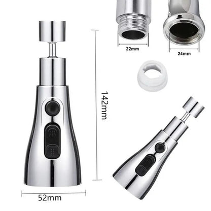 3-Mode Water-Saving Kitchen Faucet