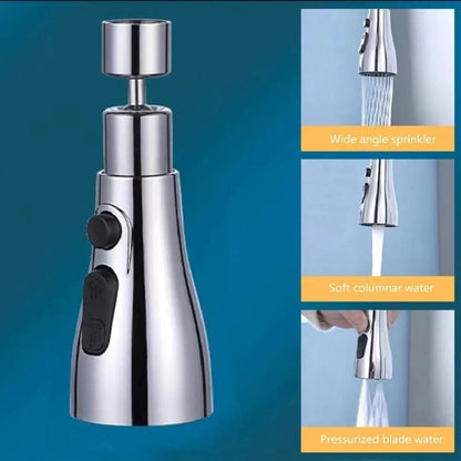 3-Mode Water-Saving Kitchen Faucet