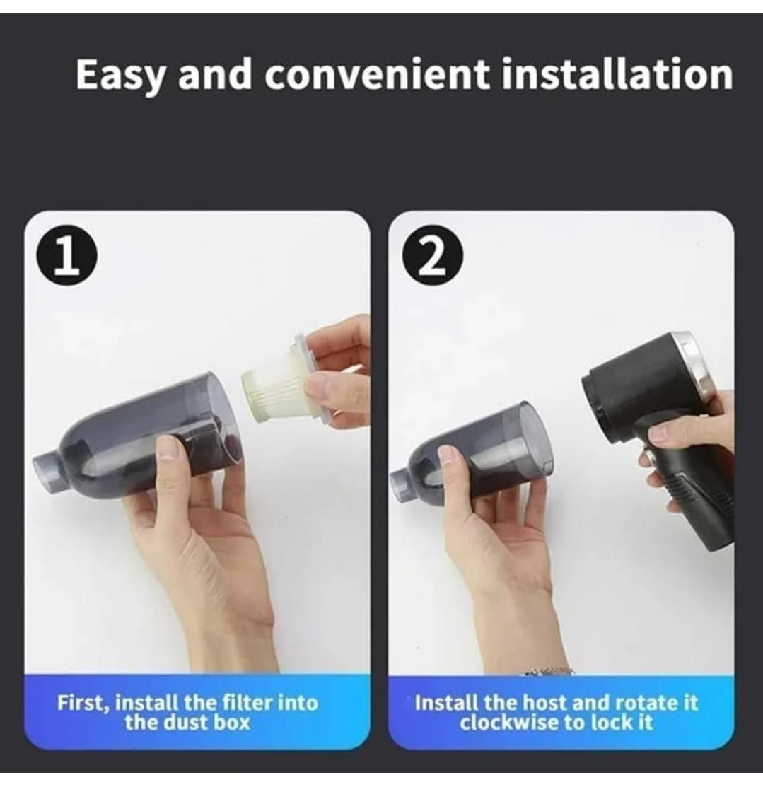 Portable Wireless Vacuum Cleaner & Air Duster